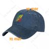 Individuelle Baseballkappe Individuelle Mütze Gestalten Sie Ihr eigenes Logo Verstellbare Cowboyhüte für Männer Frauen Personalisierte Geschenke