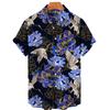 Men Retro Shirt Leisure Printed Cotton Floral Casual Dress Oversized Hawaiian Imported Clothing Arrivals Hipster