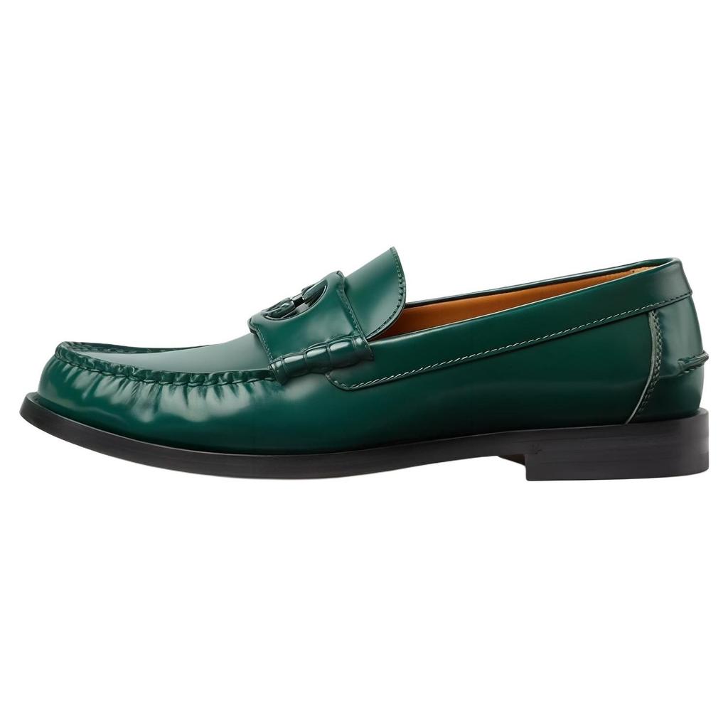 Gucci Loafer 'Interlocking G - Green' 738470 17X00 3154