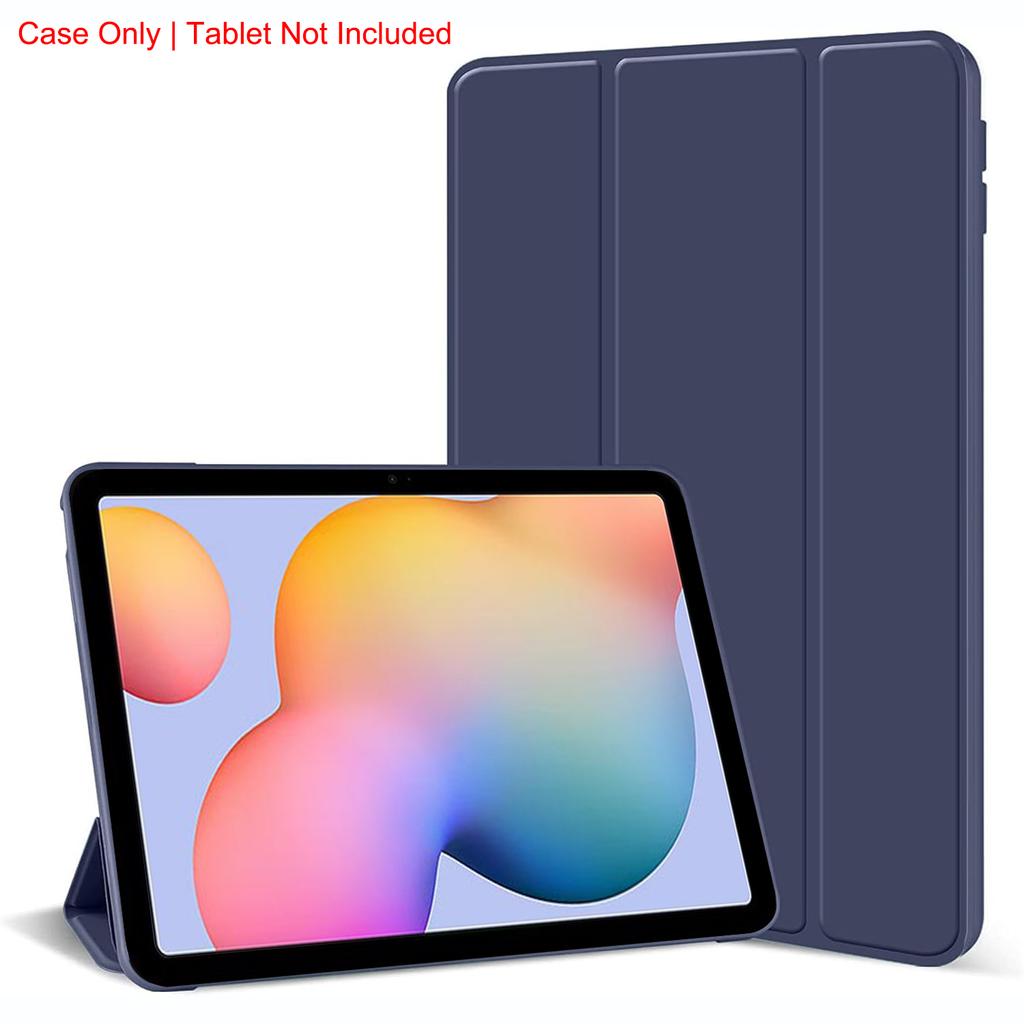 Pour Samsung Galaxy Tab S6 Lite 10,4'' /22/24 SM-P610/P620/P613 Étui à Rabat Pliable Tri-fold Support Magnétique Housse de Protection en Cuir PU