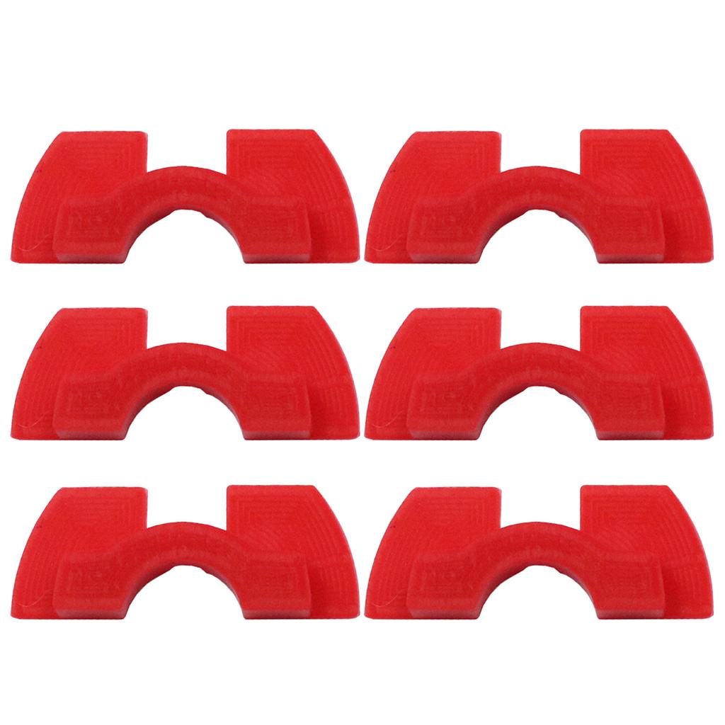 6Pcs Electric Scooter Shake Reducers Rubber Damping Cushion Spacer Shakeproof Cushion Scooter Accessories Enduring