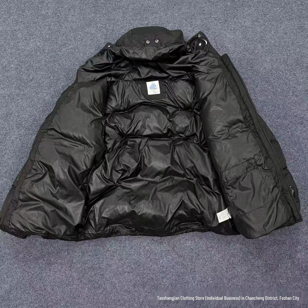 PALACE X COMPANY Co-branded Men's Outdoor Cotton Jacket, European Size, Mountaineering Warm Lens Badge