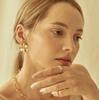 Crumpled Earring