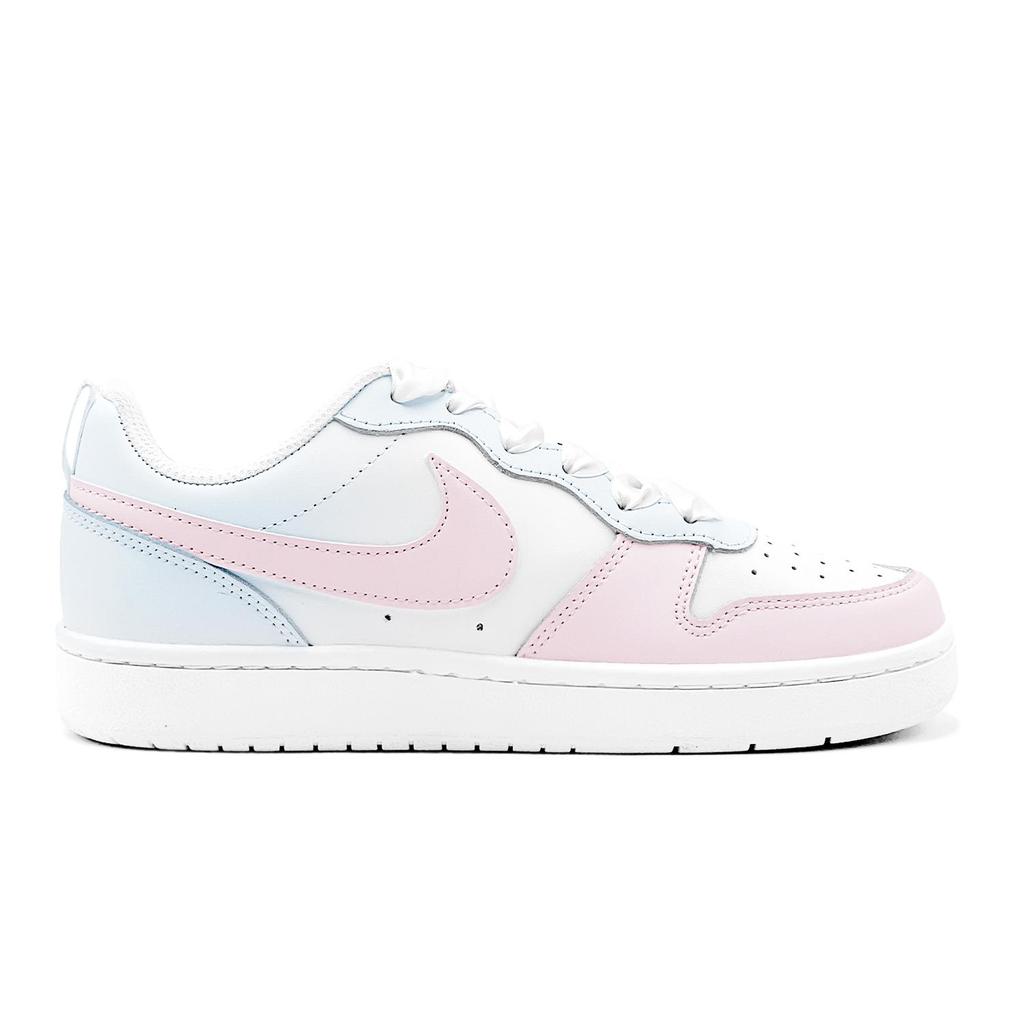 Nike Court Borough Beloved, Dream Flower, Sweet Style Romantic Slip Resistant Impact Resistance BQ5448-100(TeamS-S-BOX)