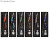 Vintage Handmade Art Elegant Crystal Floral Glass Dip Pen Sign Ink Pens Gifts Students School Supplies Stationery