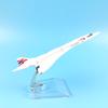 1/400 Scale 16cm BRITISH AIRWAYS CONCORDE Airplane Model Airplane Diecast Metal Planes
