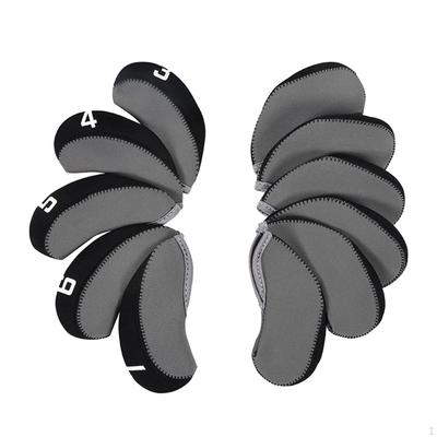 11er Pack Golf-Eisenkopfhauben für 4-9, P, S, A, L mit Nummern-Tags
