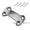 "Stainless Steel 304 Adjustable Tension Buckle and Binding Plate for Marine Yacht Accessories."