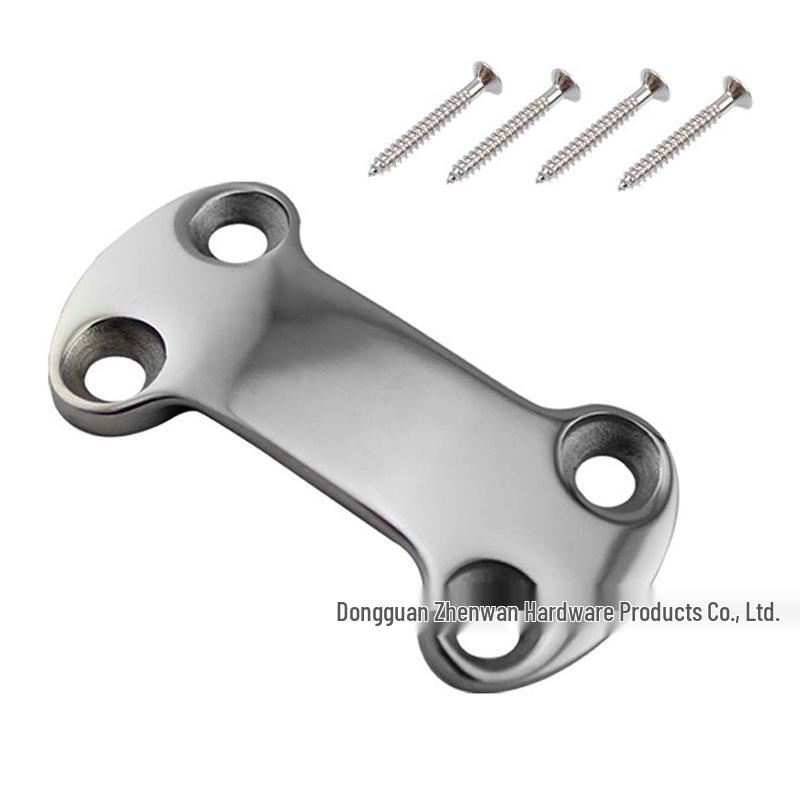 "Stainless Steel 304 Adjustable Tension Buckle and Binding Plate for Marine Yacht Accessories."
