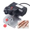 90W AC Cut-off Chop Saw Jig Saw Home DIY Benchtop Cutting Machine Soft Hard Metal Cutting Tool 45° Miter Cut Saw