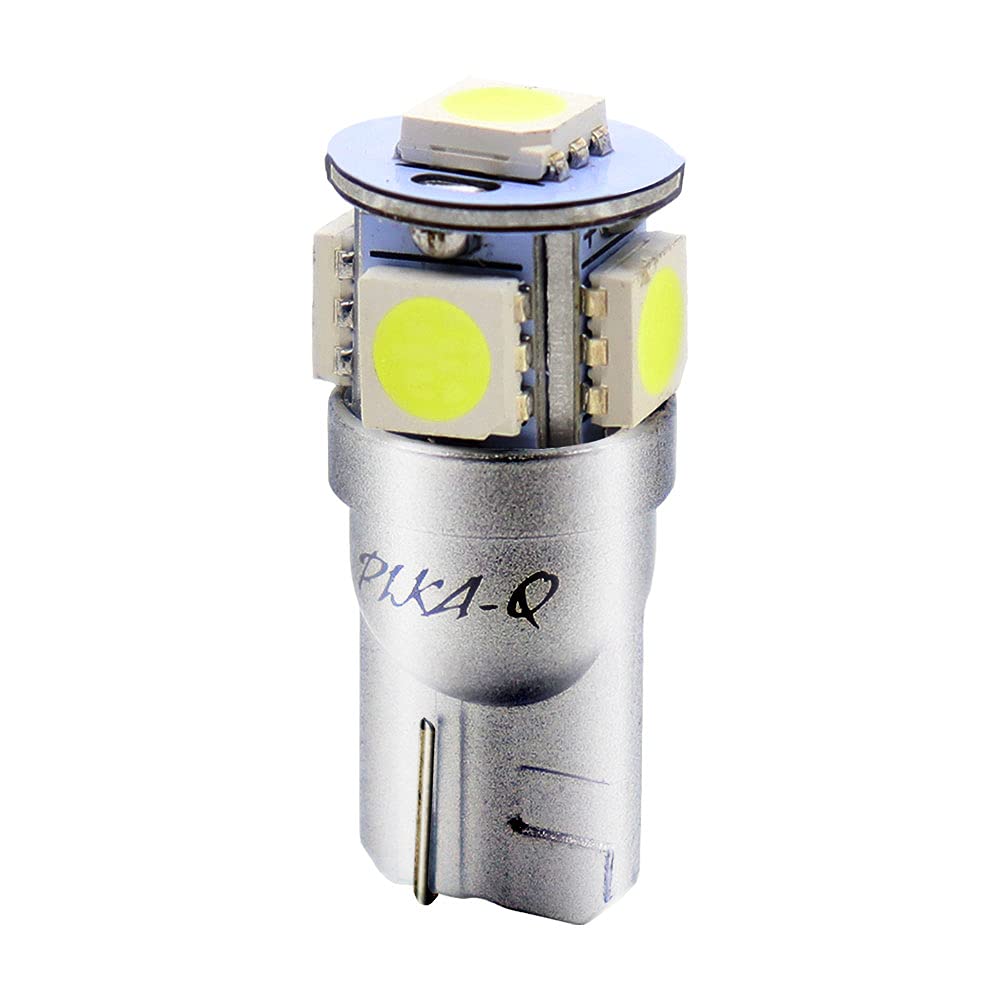 

Pikakyu LED License Plate Light for Toyota Roomy Aluminum 30233 [M900A/M910A], T10, 5-LED, 90lm, White, Base, 18-Month Warranty,