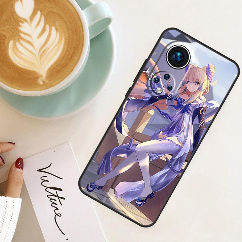 Genshin Impact Sangonomiya Kokomi For Honor Magic 7 Lite 6 8 Pro Case For Honor 400 200 50 70 90 X8c X8b X9a X9b X9c X9d Win RT