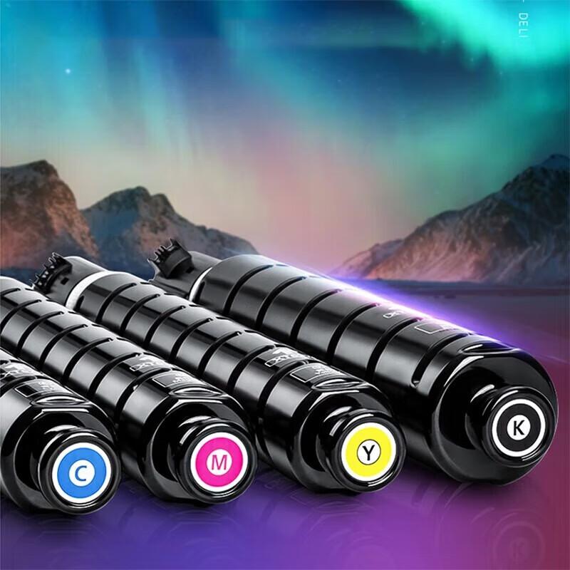 Deli XT67Y/K/M/C Original Four-Color Large Capacity Toner Cartridge Set