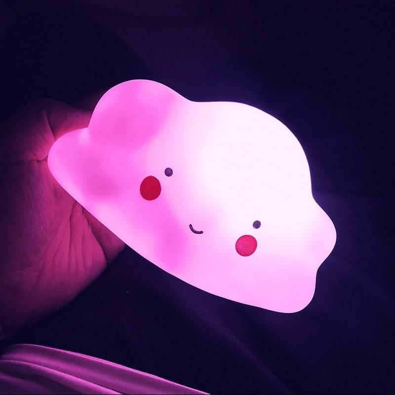 Led Night Light Baby Room Decoration Bed Stars Moon Clouds Toy Bedroom Decoration Modeling Light Baby Children's Toy Gift