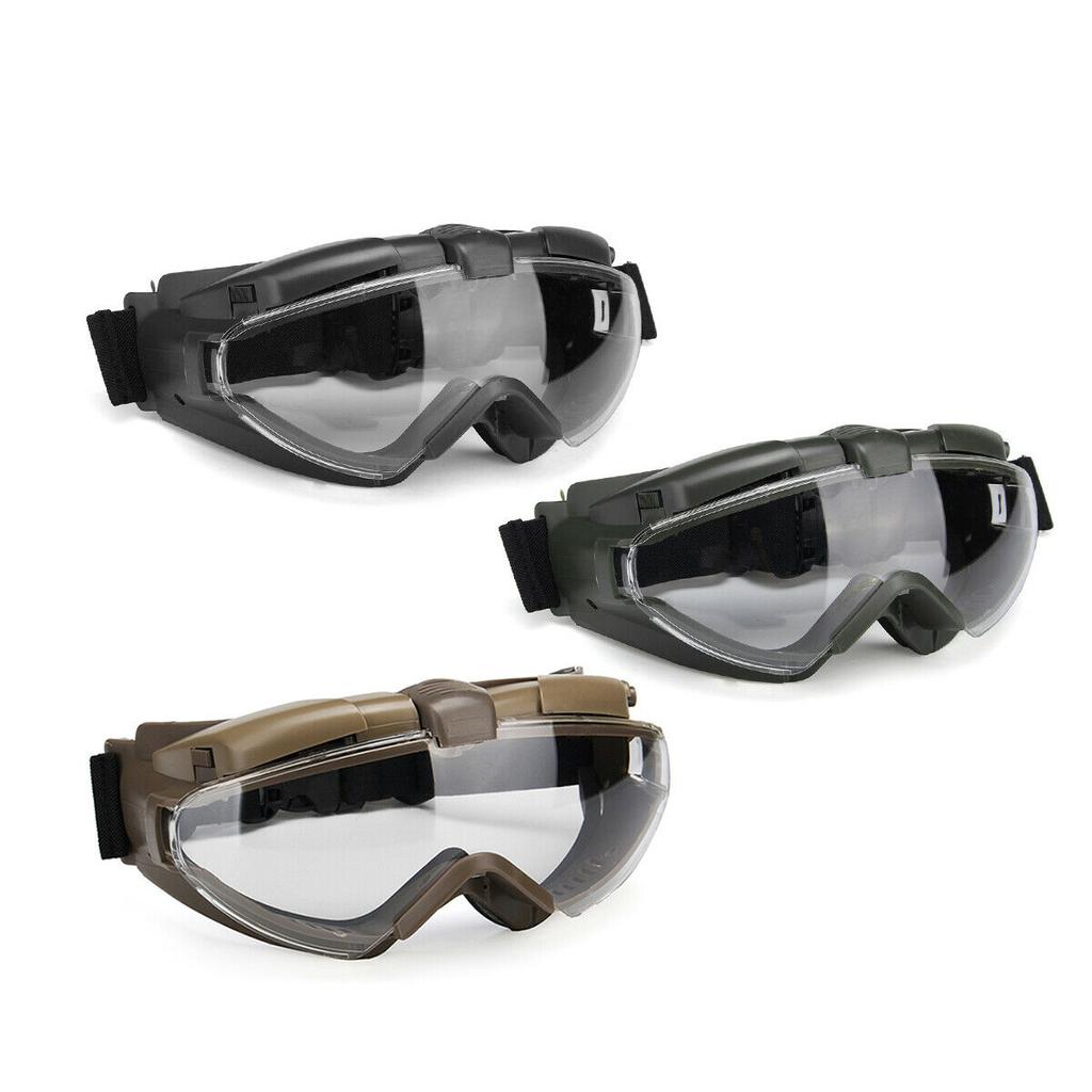 Unisex Tactical CS Military Goggles Airsoft Protective Eye Safety Glasses