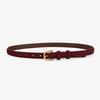 Retro Suede Plush Thin Leather Belt - Versatile Slimming Waist Belt for Jeans