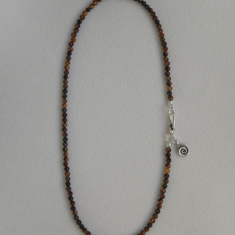 ANDEZVOUS FAYE NECKLACE (TIGER EYE)