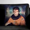 D-David Bowiee Singer Cushion Cover Pillowcase Ultra Soft Skin Friendly Fabric Cloud Like Comfort & Concealed Zipper