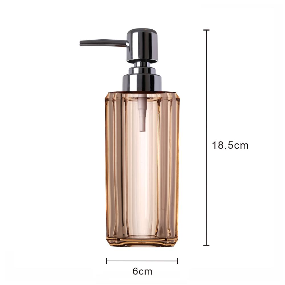 

Resin Press Type Dispensing Bottle Bath Gel Lotion Bottle Packaging Empty Bottles Home Accessories Liquid Storage Container