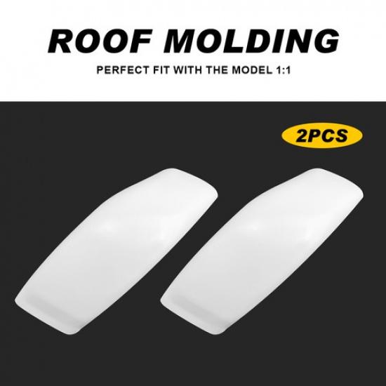 Подходит для Ford Duty Super 99-07 Белый OxFord Молдинг Крыши Боковой Левый и Правый Усиленный