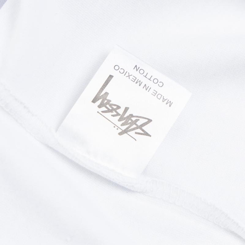 Stussy 2025 Sommer Neues hochwertiges Rundhals-T-Shirt aus Baumwolle für Männer und Frauen mit Öltank-Musterdruck Paar-T-Shirt