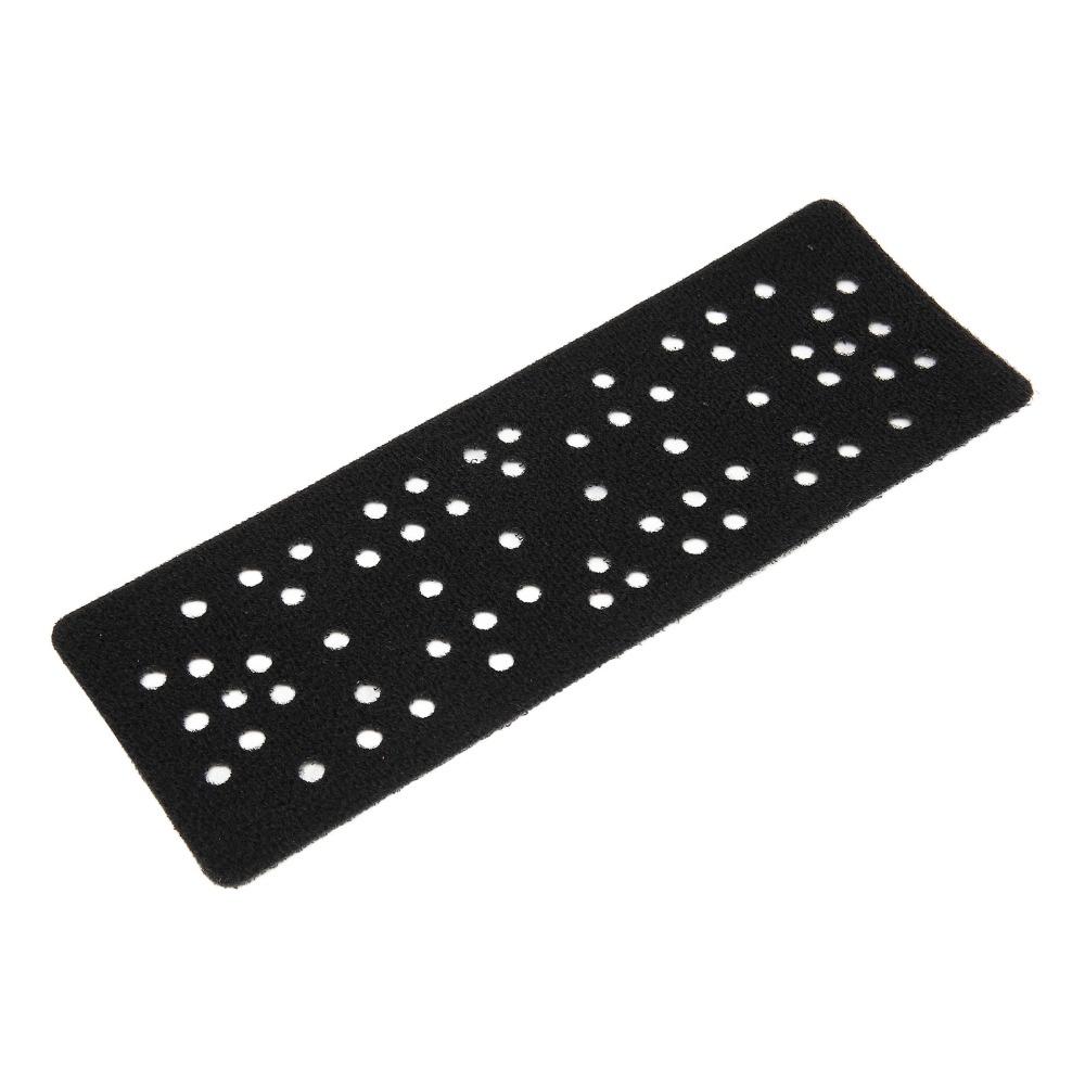 2PCS 70x198mm Size Hook And Loop Sponge Rectangular Interface Pad For Electric Grinder