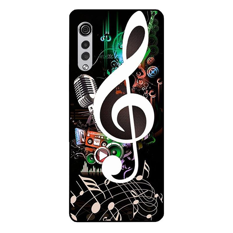 Para Capa LG Velvet Mármore Silicone Macio Capa Traseira para Celular LG Velvet 5G UW Para Capas LG Velvet 2 Pro / Velvet2 Pro Coque