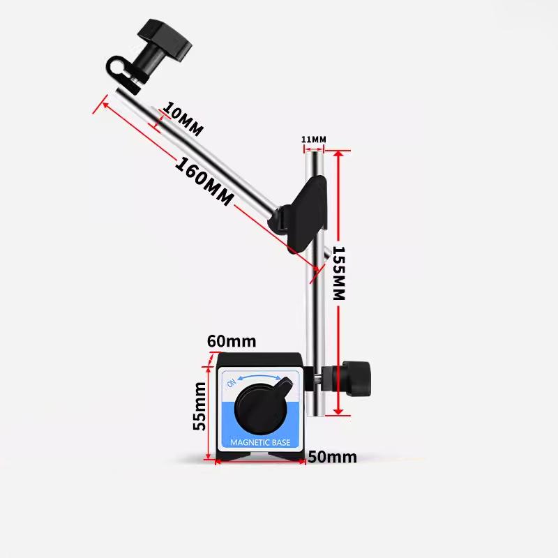 Universal Magnetic Base Dial Indicator Holder with Fine Adjustment (CZ-6A) Standard