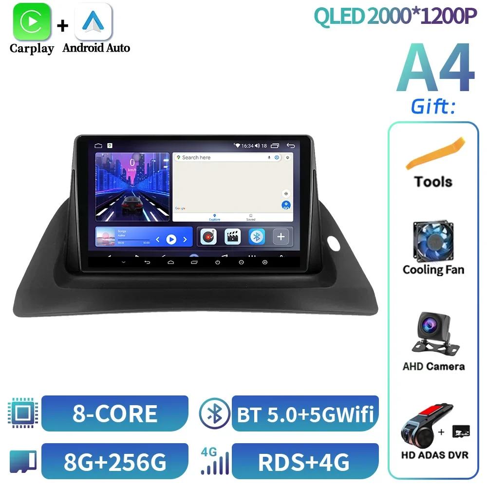For Renault Kangoo 2015-2018 Android Car Radio Multimedia Navigation Wireless Carplay 5G WIFI Stereo System 4G GPS Touch Screen