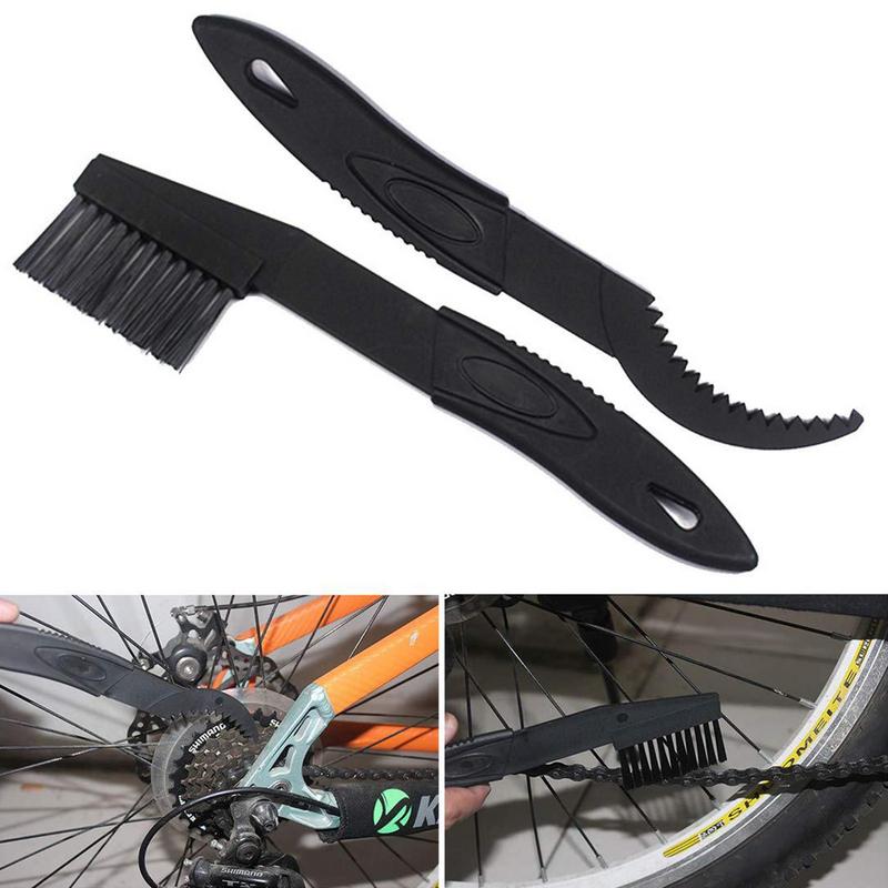 Portable Bicycle Chain Cleaner Bike Brushes Scrubber Wash Tool Mountain Cycling Cleaning Kit Outdoor Bicycle Repair Tools