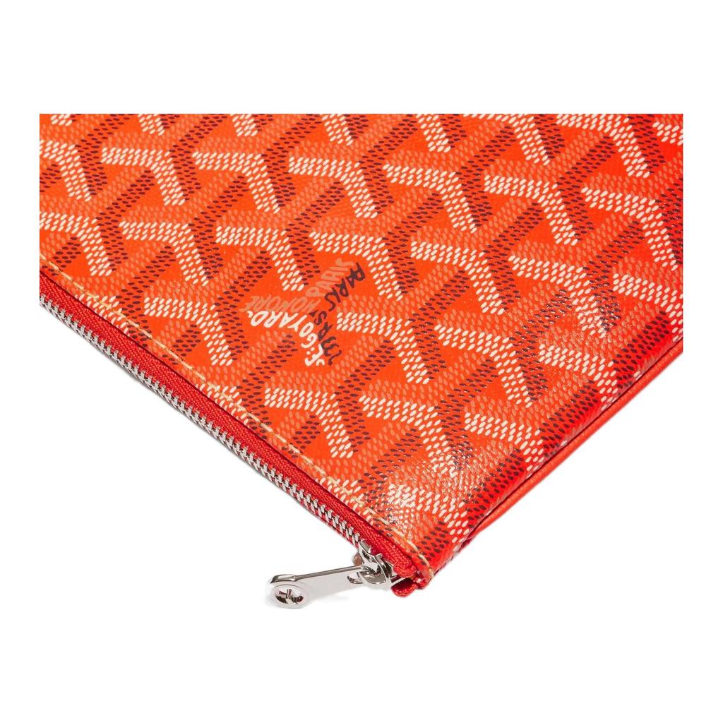 Goyard Senat Y Monogram Full Print Zipper Cosmetic Bag Unisex Cosmetic Bag Black Blue Green SENAT2MMLTY