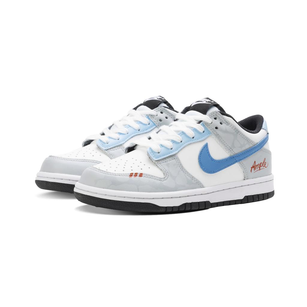 Nike Dunk Skateboard Shoes Women's Low Top Blue/Gray CW1590-100(Team44-)