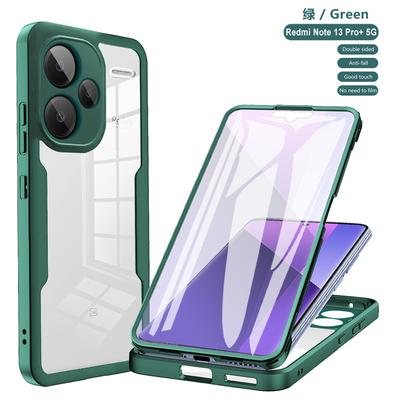 Θήκη για Xiaomi Redmi Note 13 Pro Plus 5G Αντικραδασμική Διαφανής 360 Πλήρης Προστασία Κάλυμμα Διπλής Όψης για Redmi Note 13 Pro Plus