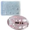 Reusable Silicone Craft Mold Lightweight Portable Design For Creative Dessert Toppers Candy Making Supplies