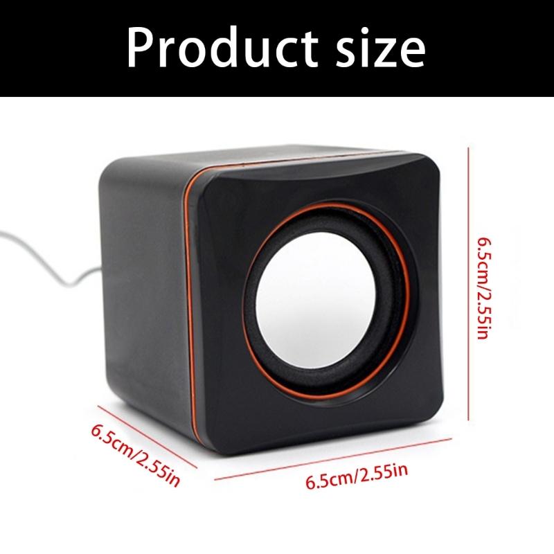 USB External Small Speaker Multimedia Speaker Desktop Computer Laptop External Speaker Entertainment Mobile Device