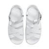 Jordan Beach Sandals Women's White/Metal Silver IB8841-100
