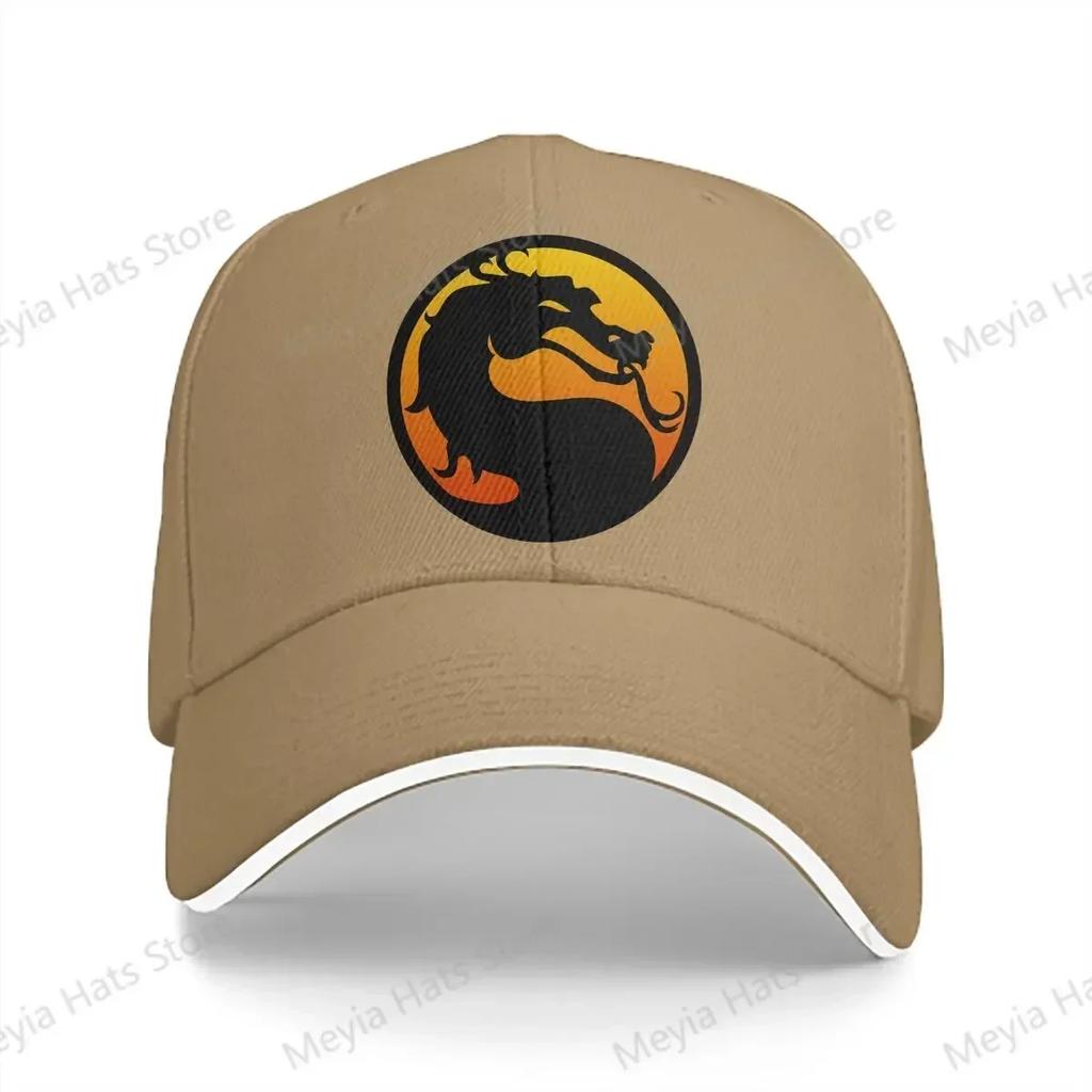 Dragon Classic Unisex Baseball Caps Peaked Cap Sun Shade Sunprotection Hat Mortal Kombat