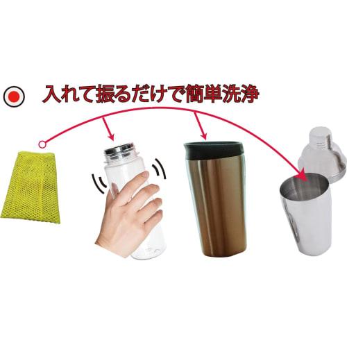 Aska Towel "Dishwashing Revolution" Pink, 31cm X 38cm, Kitchen Sponge, Mesh Cloth, Woven Scrubber, Bottle Cleaner