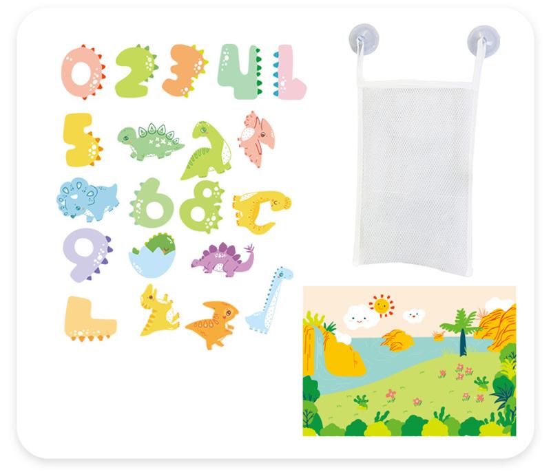 Baby Bath Toys Letter Number Cognitive Floating Toy Foam Eva Puzzle Bathing Toys For Kids Children Bathroom Play Water Game Toys