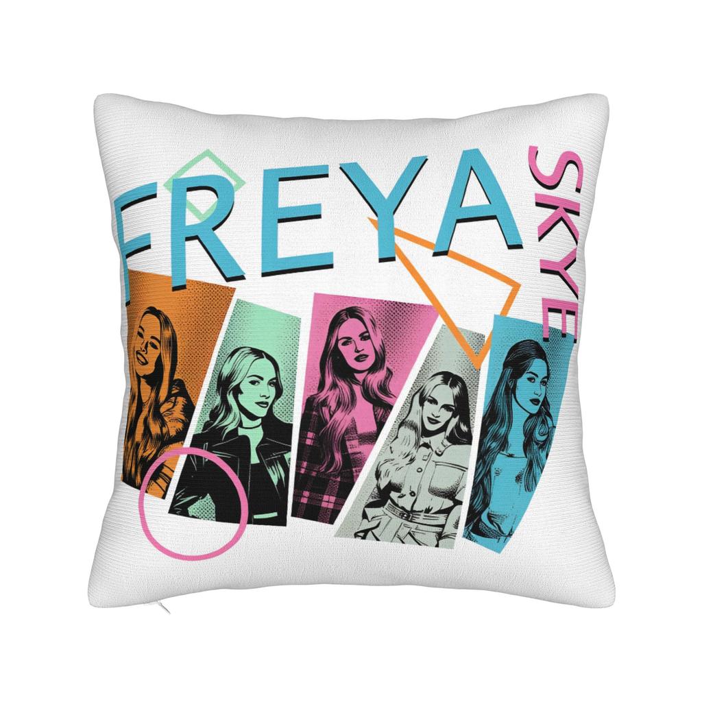 S-Freyas Skye Uk Singer Stars Align Concert Pillow Case Custom Pillow Cover For Sofa Couch Bed Living Room Kawaii Pillowcases
