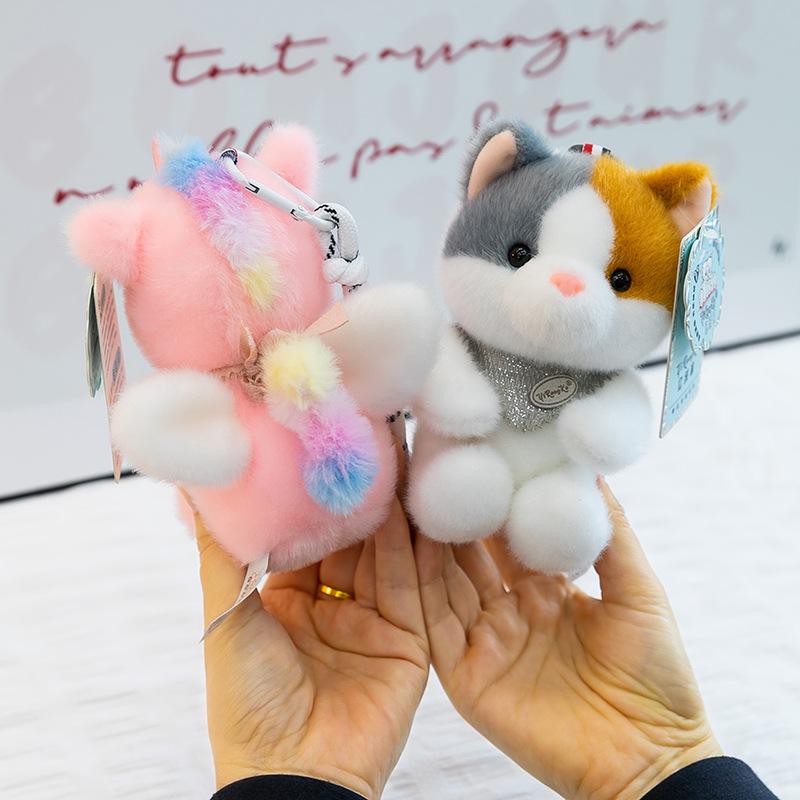 15cm Cute Animal Red Panda Fox Plush Toy Kawaii Penguin Capybara Duck Lamb Rabbit Sloth Plushie Appeasing Birthday Gift