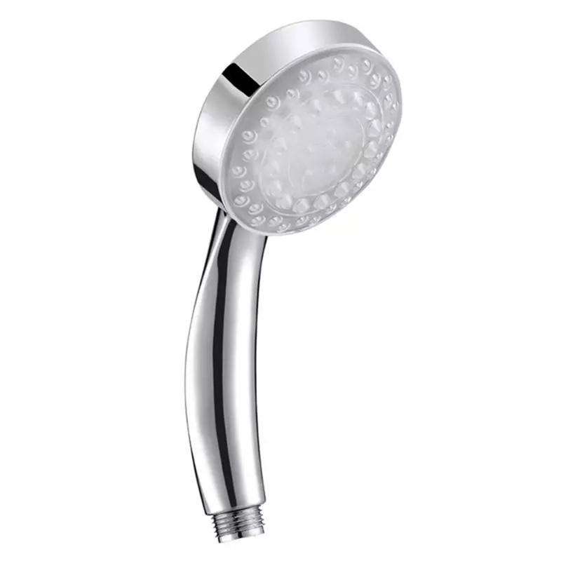 Rainbow LED Shower Head 7 Color Light Up Water Power Bathroom Handheld Sprayer