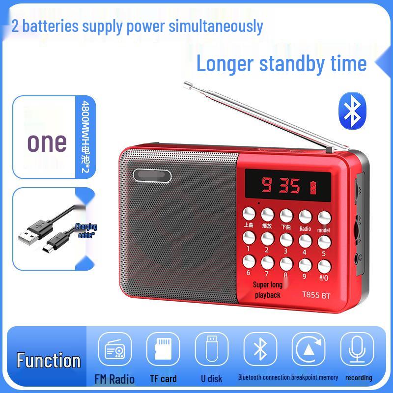 Senioren Bluetooth Karten-Spielradio & Opernspieler KK69BT