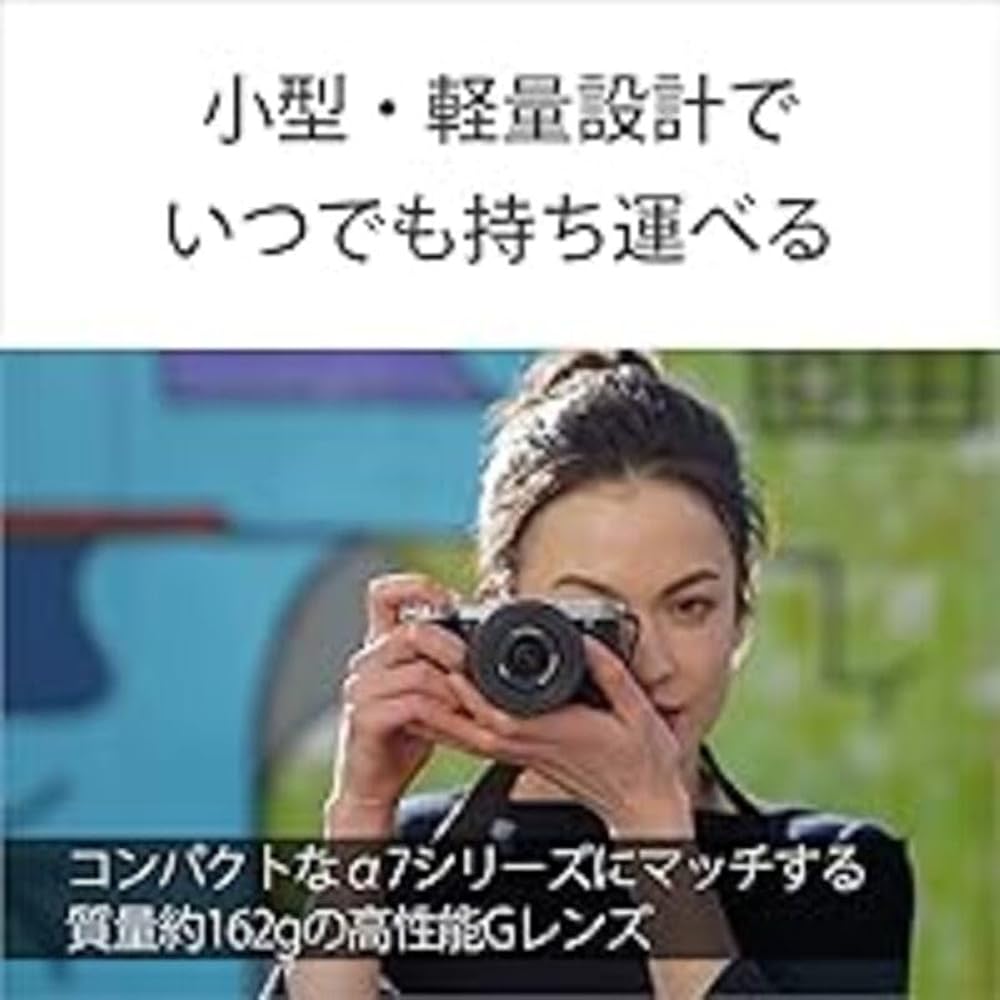 SONY (Sony) Wide Angle Single Focus Lens Full Size FE 24mm F2.8 G Lens Digital Single Lens Alpha ...