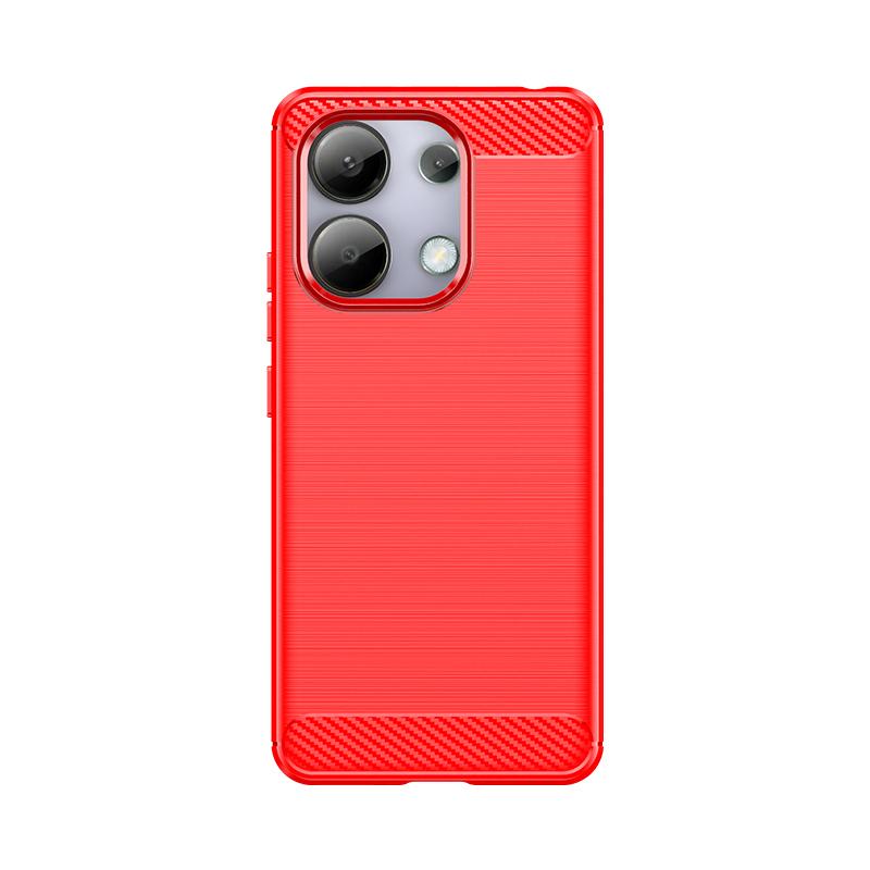 For Redmi Note 13 Case Cover Xiaomi Redmi Note 13 Pro Plus Capas Shockproof Bumper Carbon Fiber Soft TPU Fundas Redmi Note 13