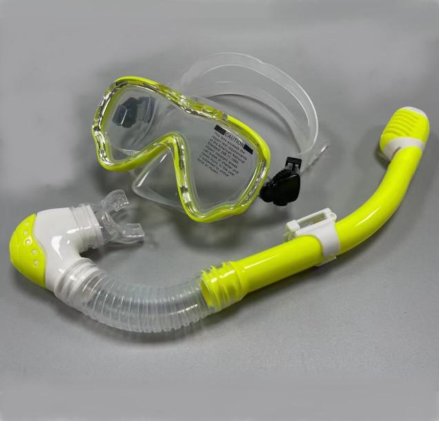 Full Face Kids Snorkel Set with Anti-Fog Diving Mask and Goggles
