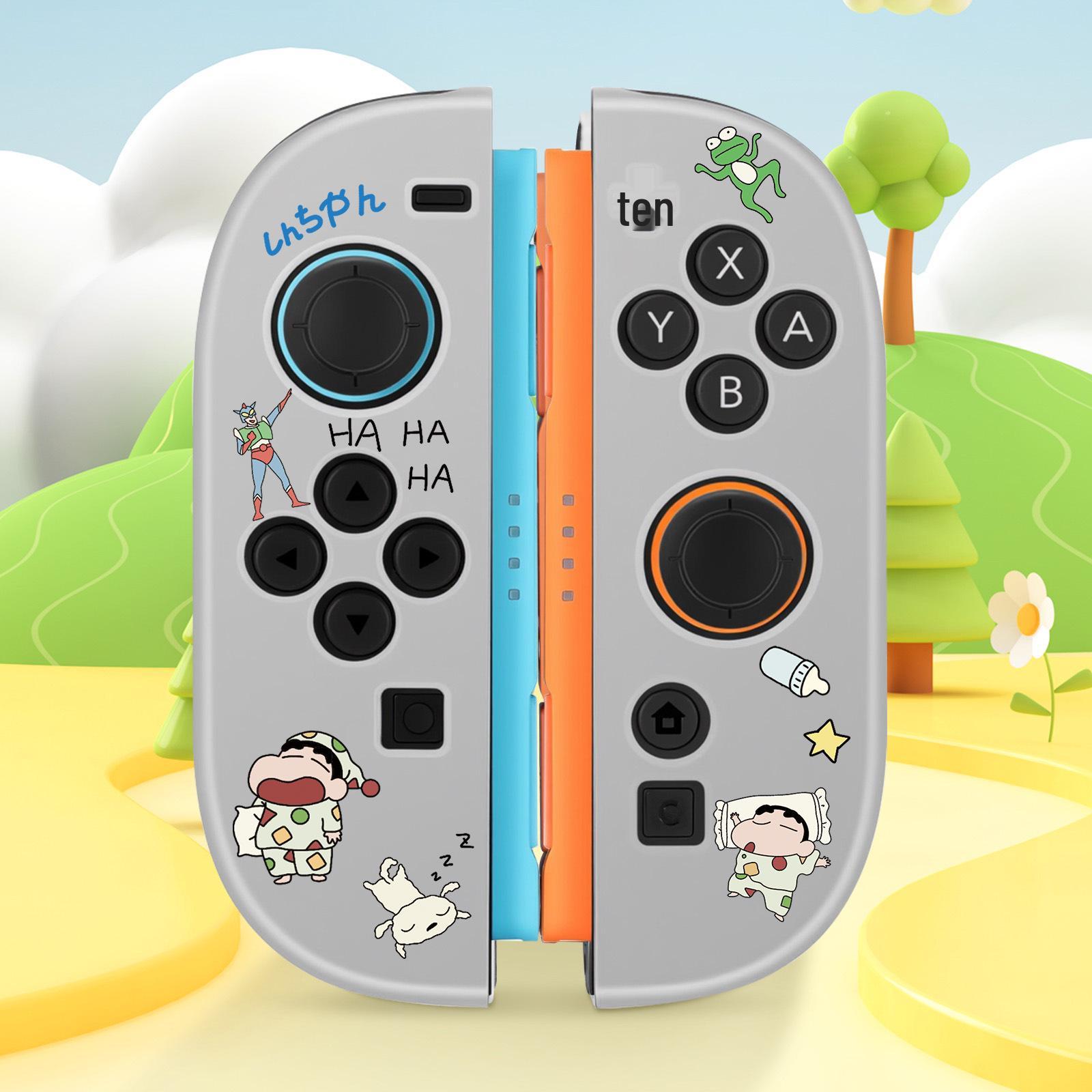 

Барвистий мультяшний захисний чохол для Nintendo Switch2 - Приємний на дотик роздільний чохол