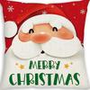 Christmas Snowman Bell Pillowcase Living Room Bedroom Bed Backrest Cushion Home Festive Atmosphere Decoration Backrest