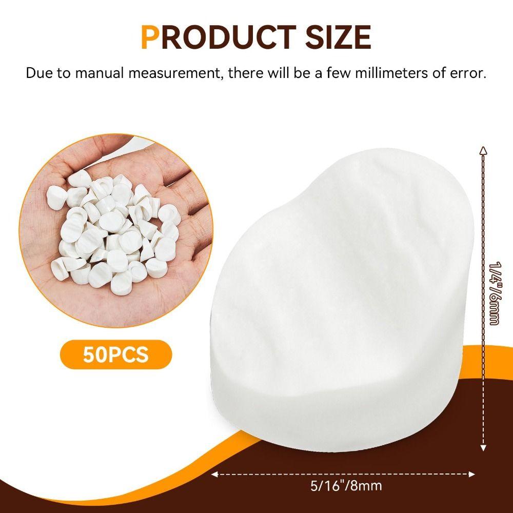 50pcs Silicone Entry Door Plugs Clean Finish Universal Screw Hole Plugs Invisible Repair for ODL/Western Reflection Frame