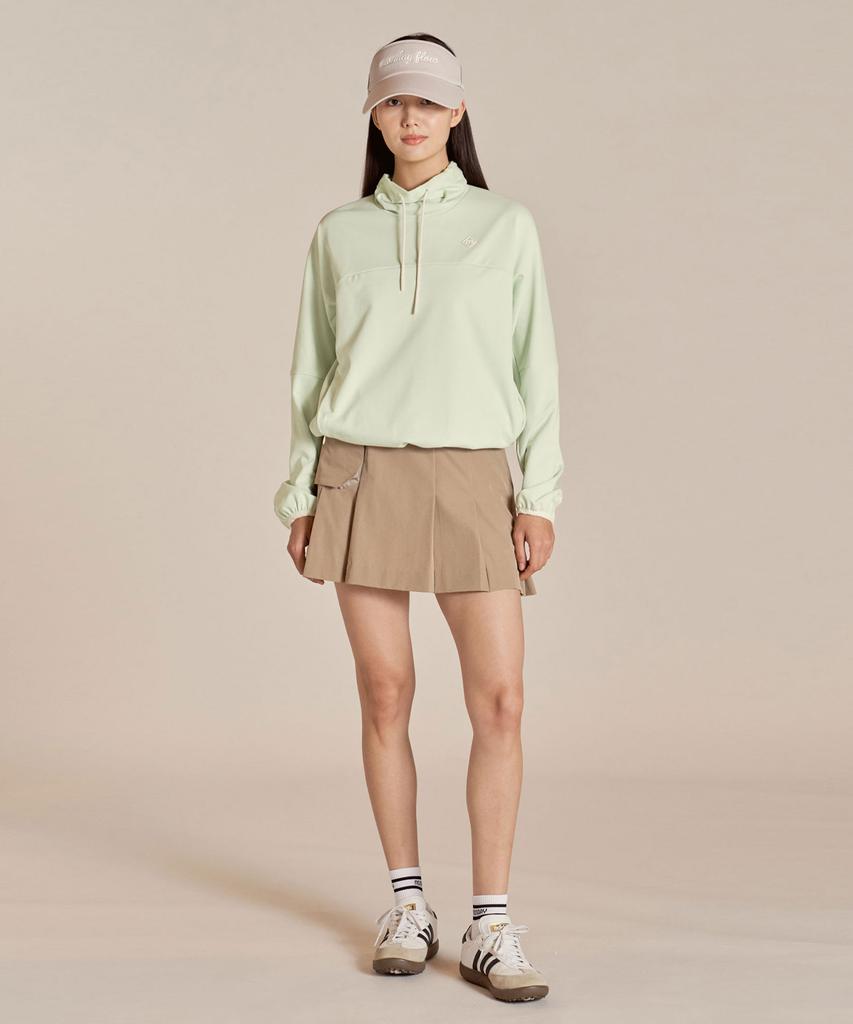 MONDAYFLOW Light Comfy Skirt_Beige